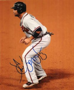 AUTOGRAPHED ALEX GONZALEZ Atlanta Braves photo