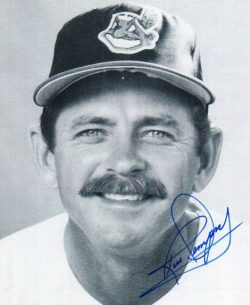 AUTOGRAPHED RICK DEMPSEY photo  Cleveland Indians