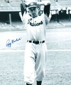 AUTOGRAPHED RAY NARLESKI photo Cleveland Indians