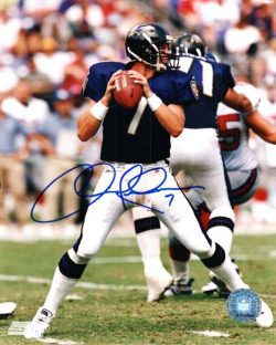 Autographed CHRIS REDMAN 8X10 Baltimore Ravens Photo
