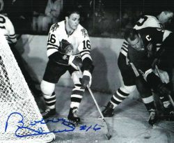 Autographed BOBBY HULL Photo - Chicago  Blackhawks