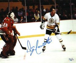 Autographed DON MARCOTTE 8X10 Boston Bruins  Photo