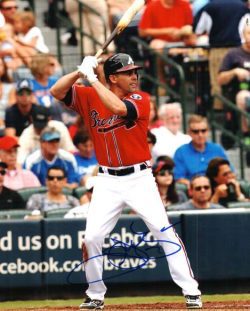 AUTOGRAPHED JACK WILSON Atlanta Braves photo