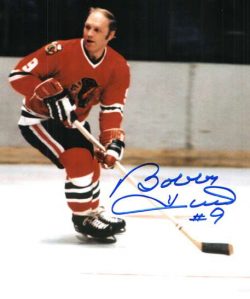 Autographed BOBBY HULL Photo - Chicago  Blackhawks