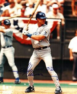 AUTOGRAPHED JED HANSEN photo KC Royals
