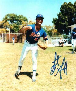 AUTOGRAPHED BRENT GAFF 8x10 New York Mets photo