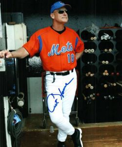 AUTOGRAPHED ART HOWE New York Mets photo