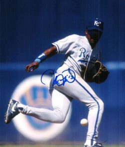 AUTOGRAPHED JOSE LIND photo KC Royals