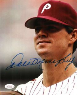 AUTOGRAPHED DALE MURPHY 8X10 photo  Philadelphia Phillies