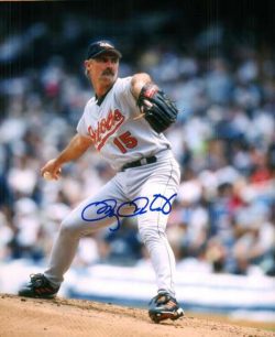 AUTOGRAPHED DOUG DRABEK 8x10 Baltimore Orioles Photo