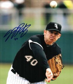AUTOGRAPHED JJ PUTZ 8X10 photo Chicago White Sox
