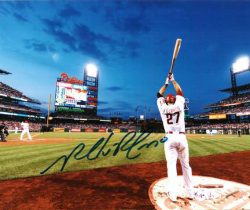 AUTOGRAPHED PLACIDO POLANCO 8X10 photo Philadelphia Phillies