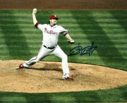 AUTOGRAPHED CHAD QUALLS 8X10 photo Philadelphia Phillies
