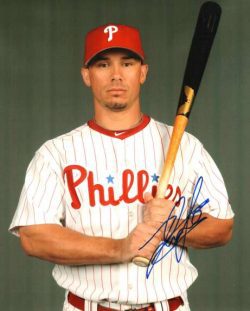 AUTOGRAPHED JOHN SUOMI photo  Philadelphia Phillies