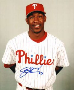 AUTOGRAPHED JOE THORNTON photo  Philadelphia Phillies