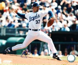 AUTOGRAPHED JEFF SUPPAN photo KC Royals