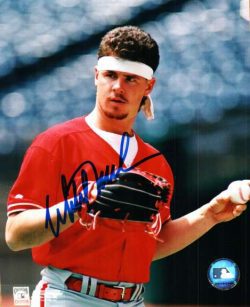 AUTOGRAPHED MITCH WILLIAMS 8X10 photo  Philadelphia Phillies