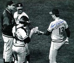 AUTOGRAPHED BILL GOGOLEWSKI photo  Texas Rangers