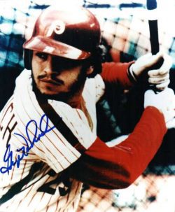 AUTOGRAPHED GEORGE VUKOVICH 8x10 Philadelphia Phillies Photo