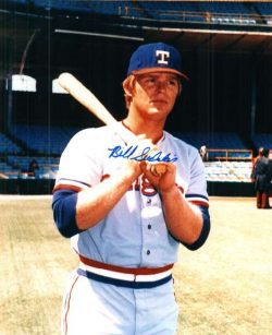 AUTOGRAPHED BILL SUDAKIS  photo  Texas Rangers