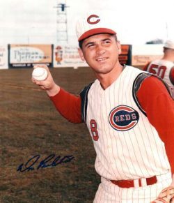 AUTOGRAPHED DON PAVLETICH 8x10 Cincinnati Reds Photo