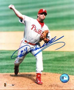 AUTOGRAPHED TURK WENDELL 8x10 Philadelphia Phillies Photo