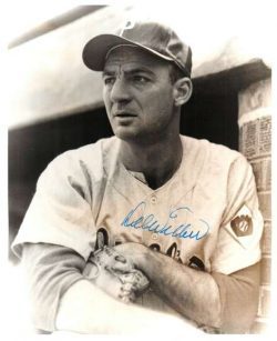 AUTOGRAPHED DEL WILBER photo Philadelphia Phillies