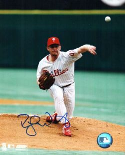 AUTOGRAPHED RANDY WOLF photo  Philadelphia Phillies