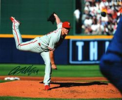 AUTOGRAPHED VANCE WORLEY 8x10 photo  Philadelphia Phillies