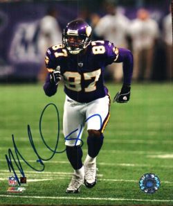 Autographed MARCUS ROBINSON  photo - Minnesota Vikings