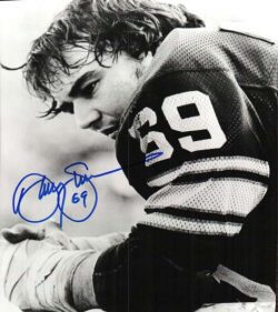 Autographed DOUG SUTHERLAND  8X10 photo - Minnesota Vikings