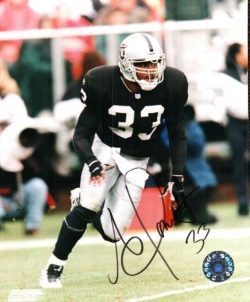 Autographed ANTHONY DORSETT JR Oakland Raiders photo