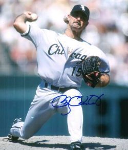 AUTOGRAPHED DOUG DRABEK 8x10 Chicago White Sox Photo