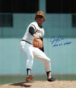 Autographed JIM ROOKER 8x10 Pittsburgh Pirates photo