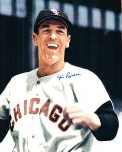 AUTOGRAPHED JIM RIVERA  8X10 Chicago White Sox Photo