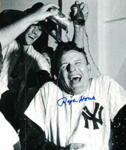 AUTOGRAPHED RALPH HOUK photo  New York Yankees