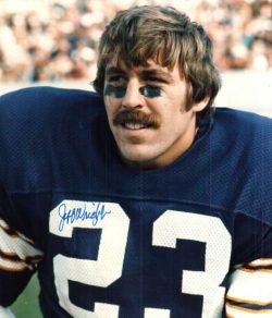 Autographed JEFF WRIGHT 8X10 Minnesota Vikings Photo