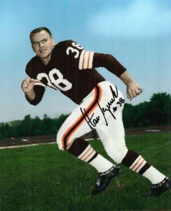 Autographed STAN SCZUREK 8X10 Cleveland Browns Photo