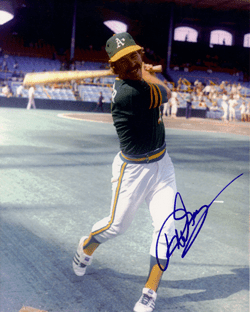 AUTOGRAPHED PHIL GARNER 8x10 Oakland A's Photo