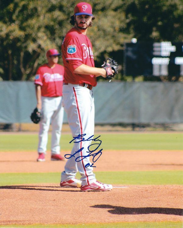 AUTOGRAPHED BOBBY LAFRAMBOISE 8X10 Philadelphia Phillies Photo