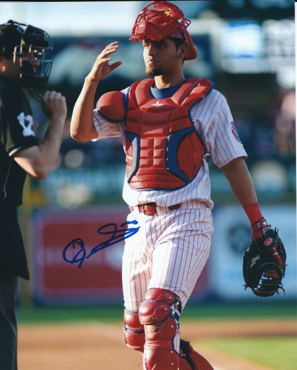 AUTOGRAPHED GABRIEL LINO 8X10 Philadelphia Phillies Photo