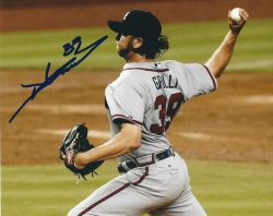 AUTOGRAPHED JASON GRILLI 8X10 Atlanta Braves photo
