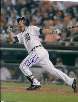 AUTOGRAPHED photo RYAN RABURN Detroit Tigers