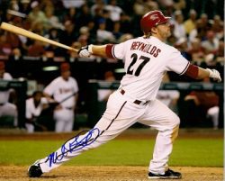Autographed MARK REYNOLDS 8X10 Arizona Diamondbacks Photo