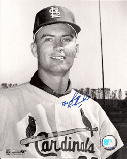 AUTOGRAPHED GORDON RICHARDSON 8X10 St. Louis Cardinals photo