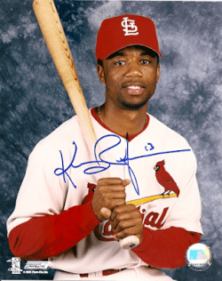 AUTOGRAPHED KERRY ROBINSON St. Louis Cardinals photo