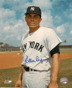 AUTOGRAPHED  photo ELLIE RODRIGUEZ New York Yankees