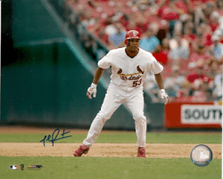 AUTOGRAPHED JOHN RODRIGUEZ 8x10 St. Louis Cardinals photo