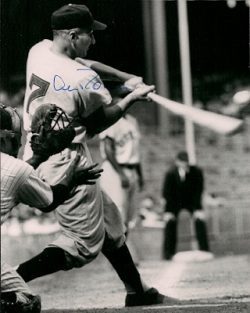 AUTOGRAPHED AL ROSEN 8X10 Cleveland Indians Photo