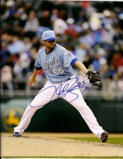 AUTOGRAPHED  photo JOSH RUPE  KC Royals